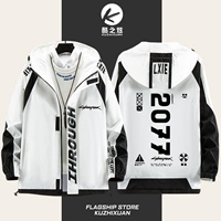 Одежда для защиты от солнца, тонкая дышащая куртка подходит для мужчин и женщин для отдыха, в стиле панк