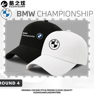 B镂M空车W标championship宝马帽子锦标赛男夏季棒球帽鸭舌帽子