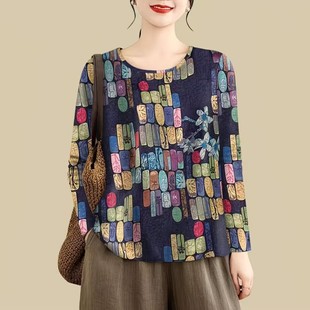 捡漏 遮肚T恤女装 清仓2025高档气质韩版 减龄长袖 上衣潮 春秋季 断码