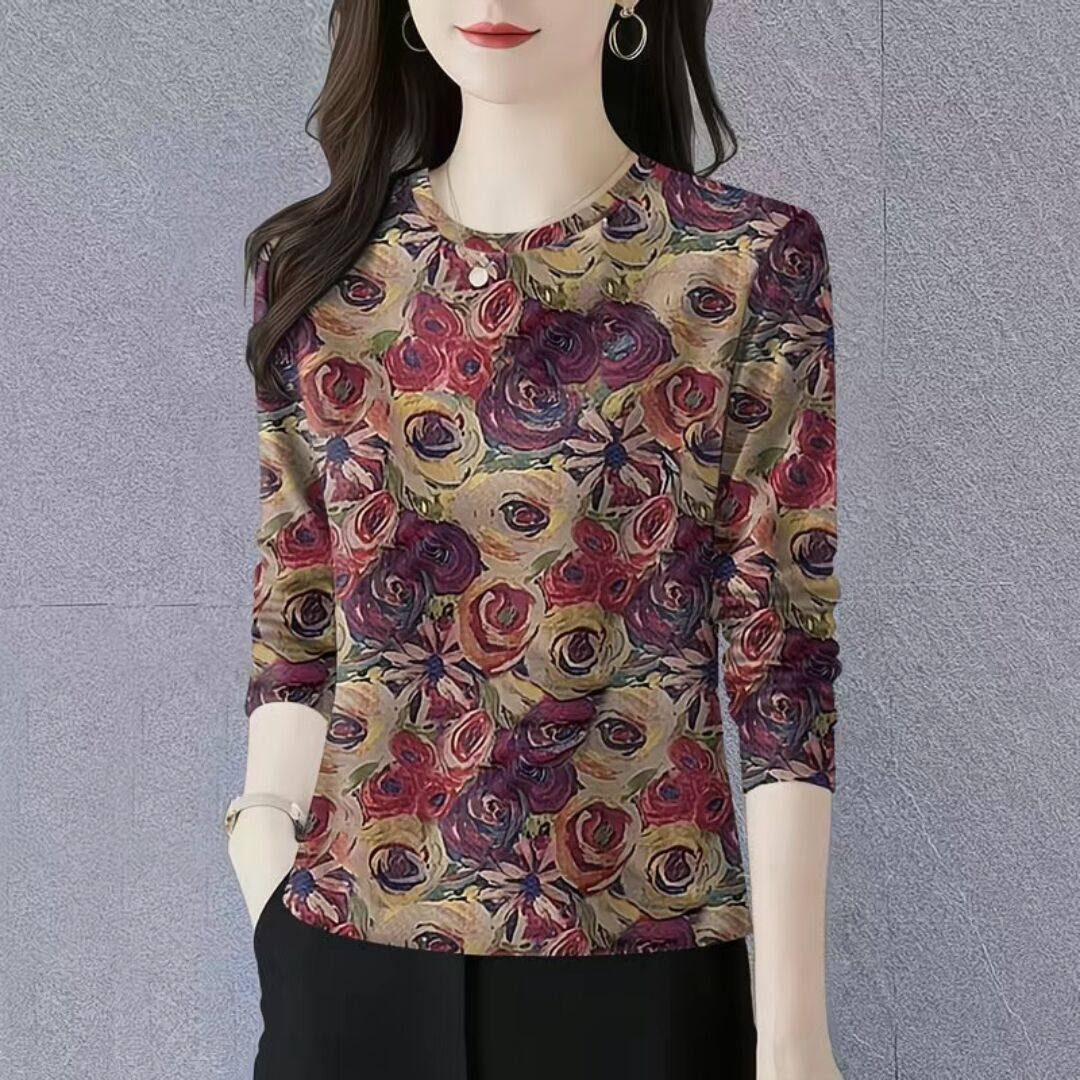 打底衫新款时尚简约秋冬薄圆领大码爆款内搭长袖T恤上衣女装潮,女装/女士精品,T恤,淘宝优惠券,粉丝福利购,淘宝优惠卷