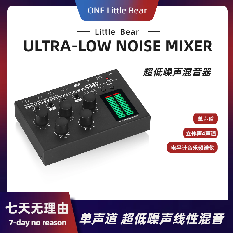 单声道/立体声4声道混音器