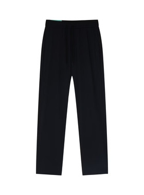 保罗·彼得 专柜同款 男士舒适日常简约纯色百搭休闲裤KGFBK00840