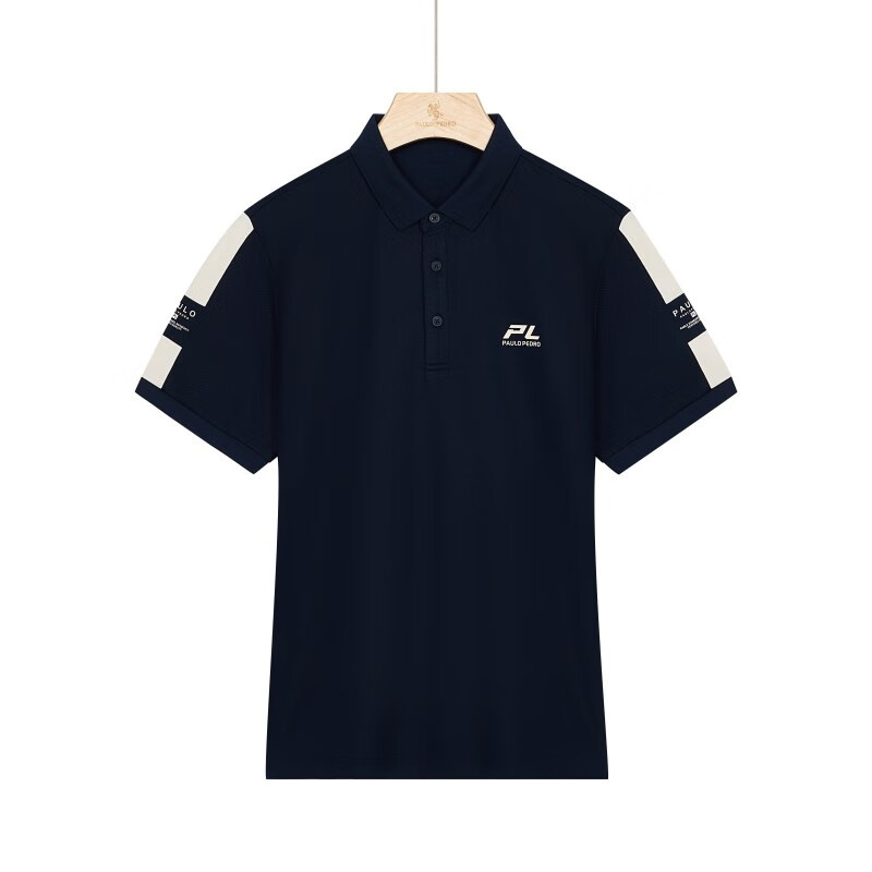 保罗彼得 专柜同款男士新款百搭通勤商务休闲短袖polo衫CUEB53260