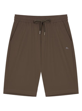 保罗彼得 专柜同款男士时尚简约运动速干松紧腰休闲短裤KCEB20310