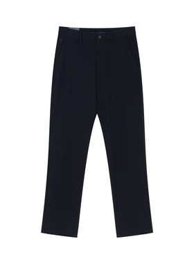 保罗·彼得 专柜同款 男士舒适简约纯色职场通勤休闲裤PJECK00370