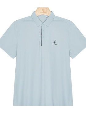 保罗彼得 专柜同款男士简约舒适时尚日常休闲短袖polo衫TOEB65550