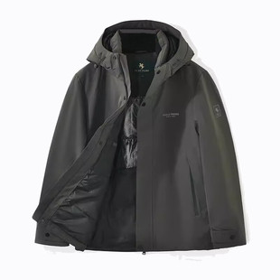 专柜同款 保暖时尚 保罗彼得 男士 鹅绒服RTDD75591 冬季 新款
