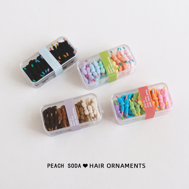 12条盒装小号儿童发圈可爱不伤发扎头皮筋高弹力撞色马尾发绳头绳,饰品/流行首饰/时尚饰品新,发饰,淘宝优惠券,粉丝福利购,淘宝优惠卷