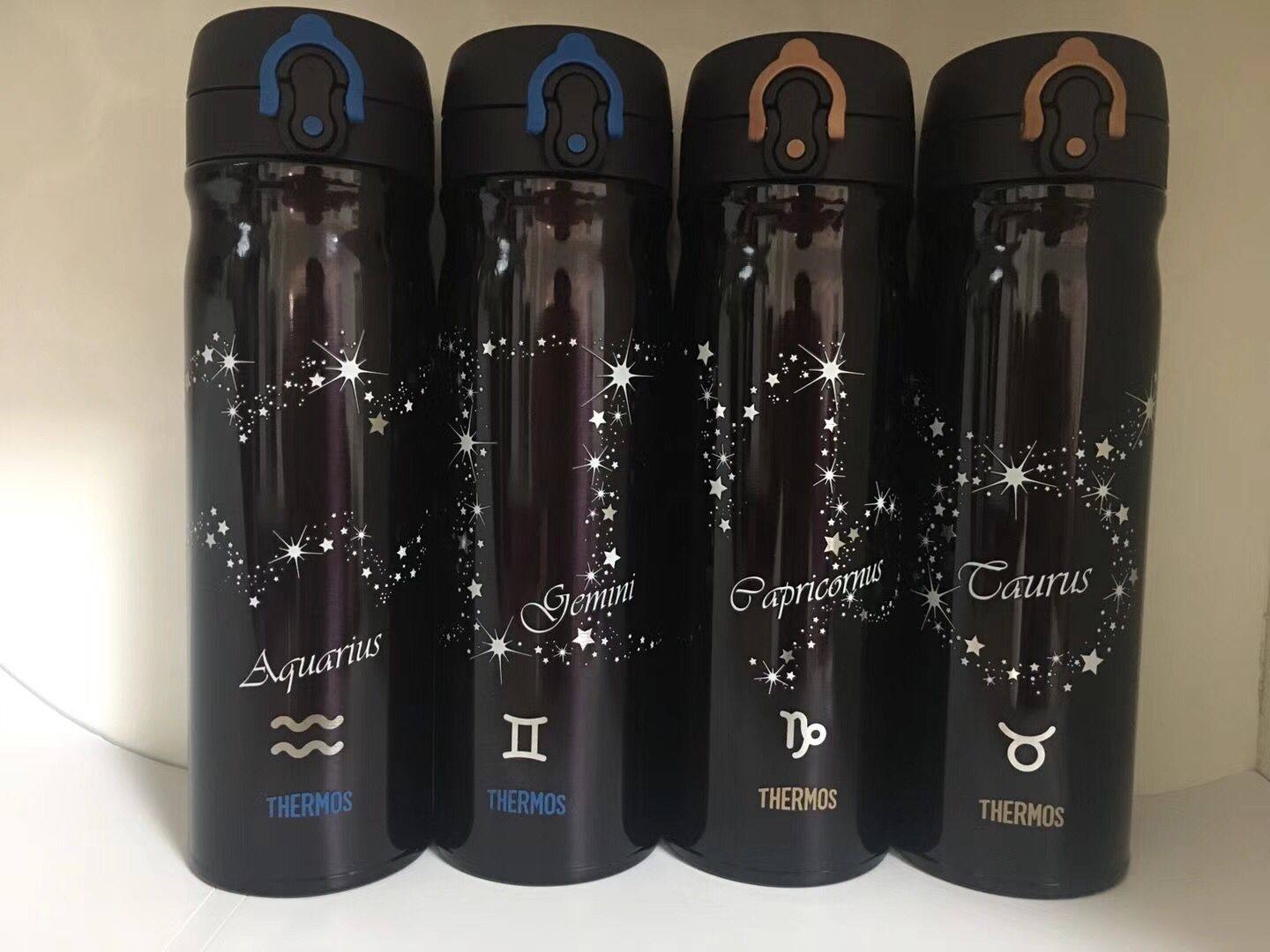 膳魔师十二星座夜光系列TCMB-550车载不锈钢水杯无包装盒