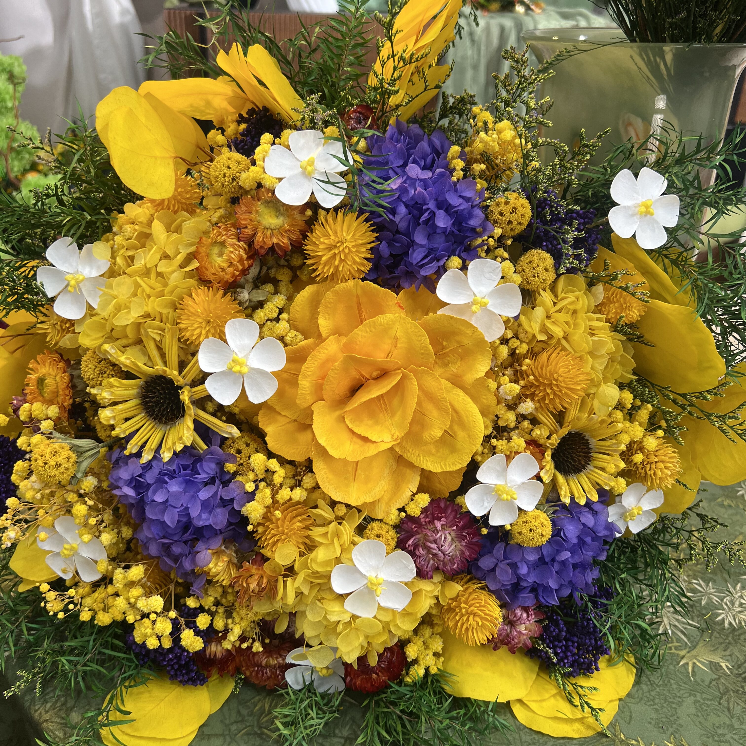 【向阳而生】永生花束高级感小众干花