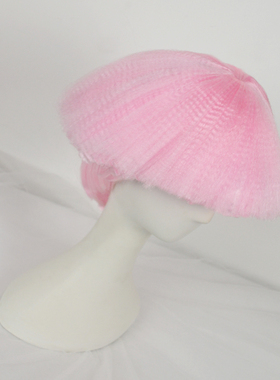 欧美夜店酒吧女歌手演出服假发DSDJ个性爆炸扫帚头假发演出服配件