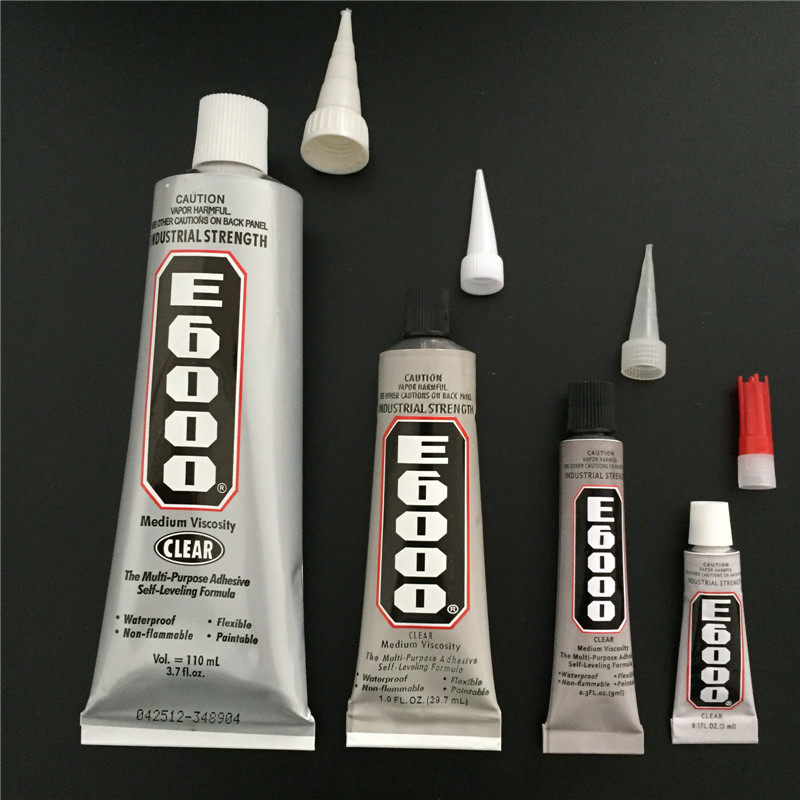 毛线发夹专用胶水e6000粘花胶粘手工古风发簪子头饰常备工具b6000