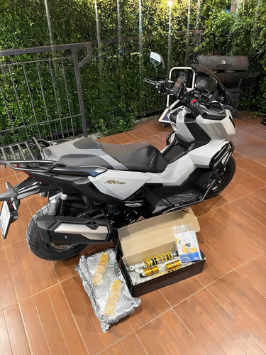 泰国原装进口升级改装OHLINS欧林斯后避震器适用车型本田ADV350