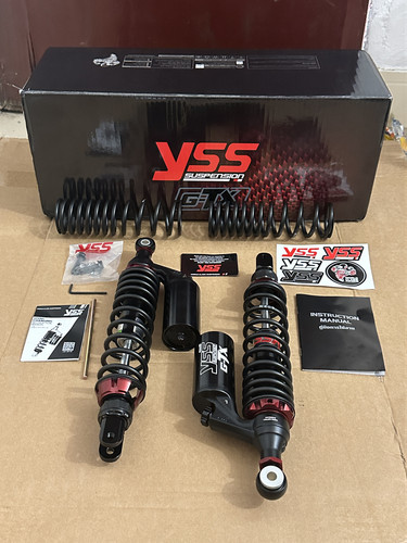 YSS泰国原装进口GTX版三段可调适用PCX160后减震器PCX150后避震器