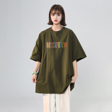 女装类目半袖百搭宽松短袖夏季女士t恤上衣XZ405-T14-P25，女装T恤，星座405