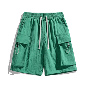 夏季薄款速干短裤新品宽松工装多巴胺五分裤XZ405-K233-P35控58图片