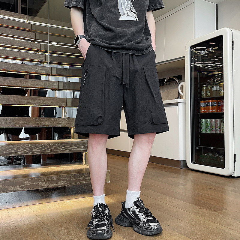 潮流宽松夏季男士速干短裤XZ405-K236-P35控58,男装休闲裤,星座405
