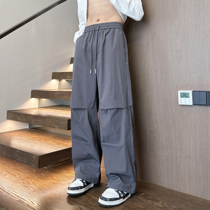 宽松男士工装伞兵裤XZ405-K1012-P45图片