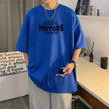 潮流港风夏季男士t恤短袖宽松半袖大码圆领XZ405-T16-P25，男装T恤，星座405