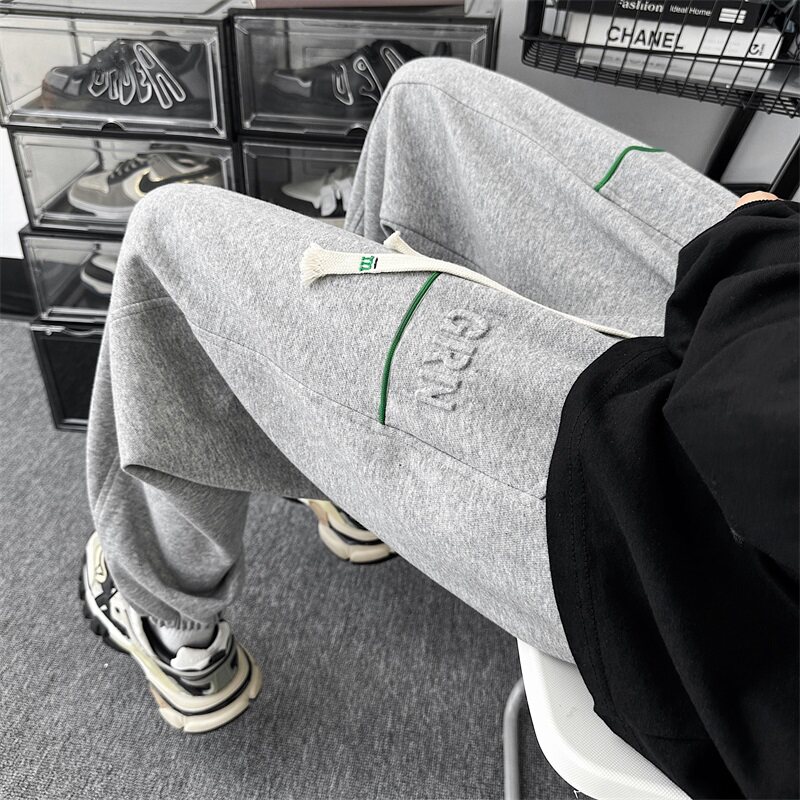 新品秋冬大码宽松松紧休闲男卫裤XZ405-K1004-P50图片