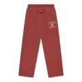 Fog Badge (Straight) Sweatpants, Crimson Red