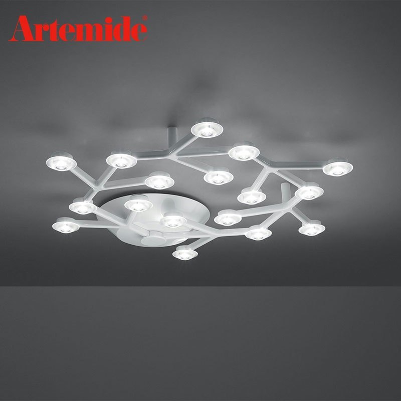 意大利进口Artemide Net LED个性创意吸顶灯别墅客厅卧室装饰灯具