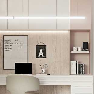 LED吊灯客厅卧室餐厅装 linear 饰灯 Alphabet 意大利进口Artemide