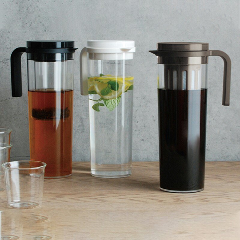 日本进口KINTO PLUG冷萃咖啡壶花茶壶果汁杯扎壶冷水壶凉水壶水瓶