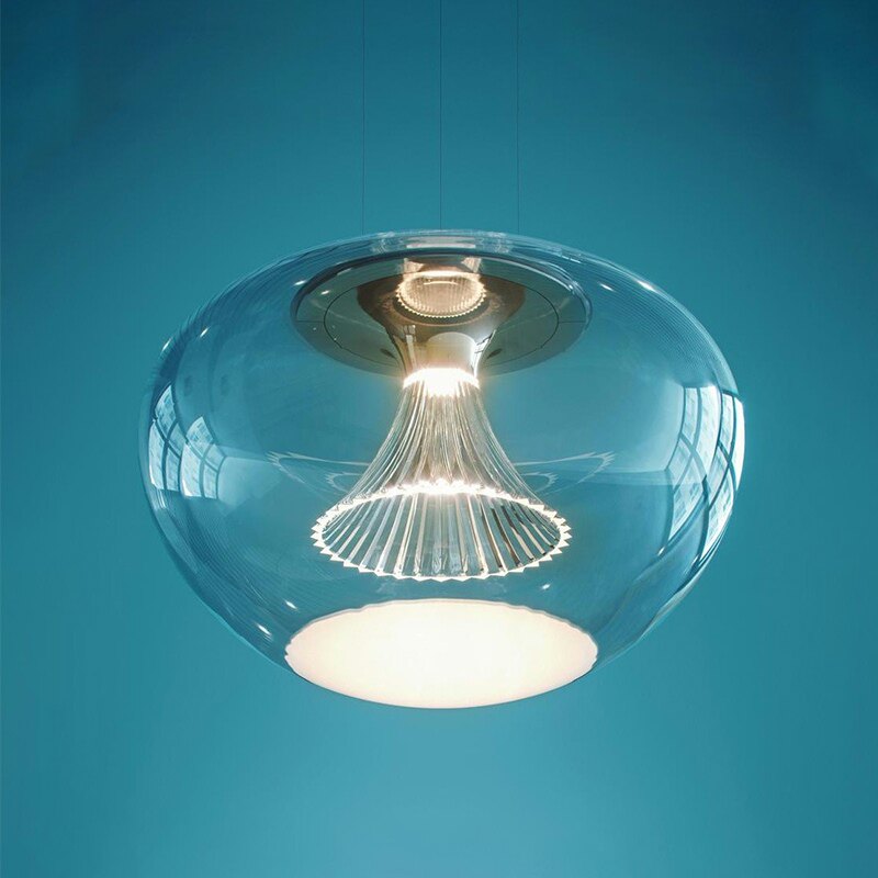 意大利进口Artemide Ipno Glass 玻璃吊灯餐吧客厅书房卧室装饰灯