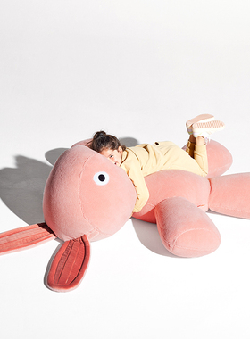 荷兰进口fatboy荷兰兔懒人沙发玩偶公仔客厅休闲躺椅儿童靠枕摆件