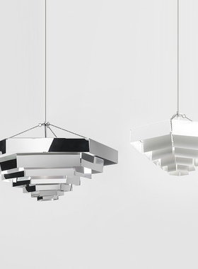 意大利进口Artemide Lampada Esagonale金属吊灯餐厅客厅卧室灯具