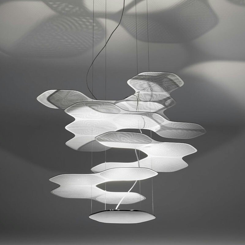 意大利进口Artemide Space Cloud现代客厅餐厅吊灯书房卧室悬挂灯