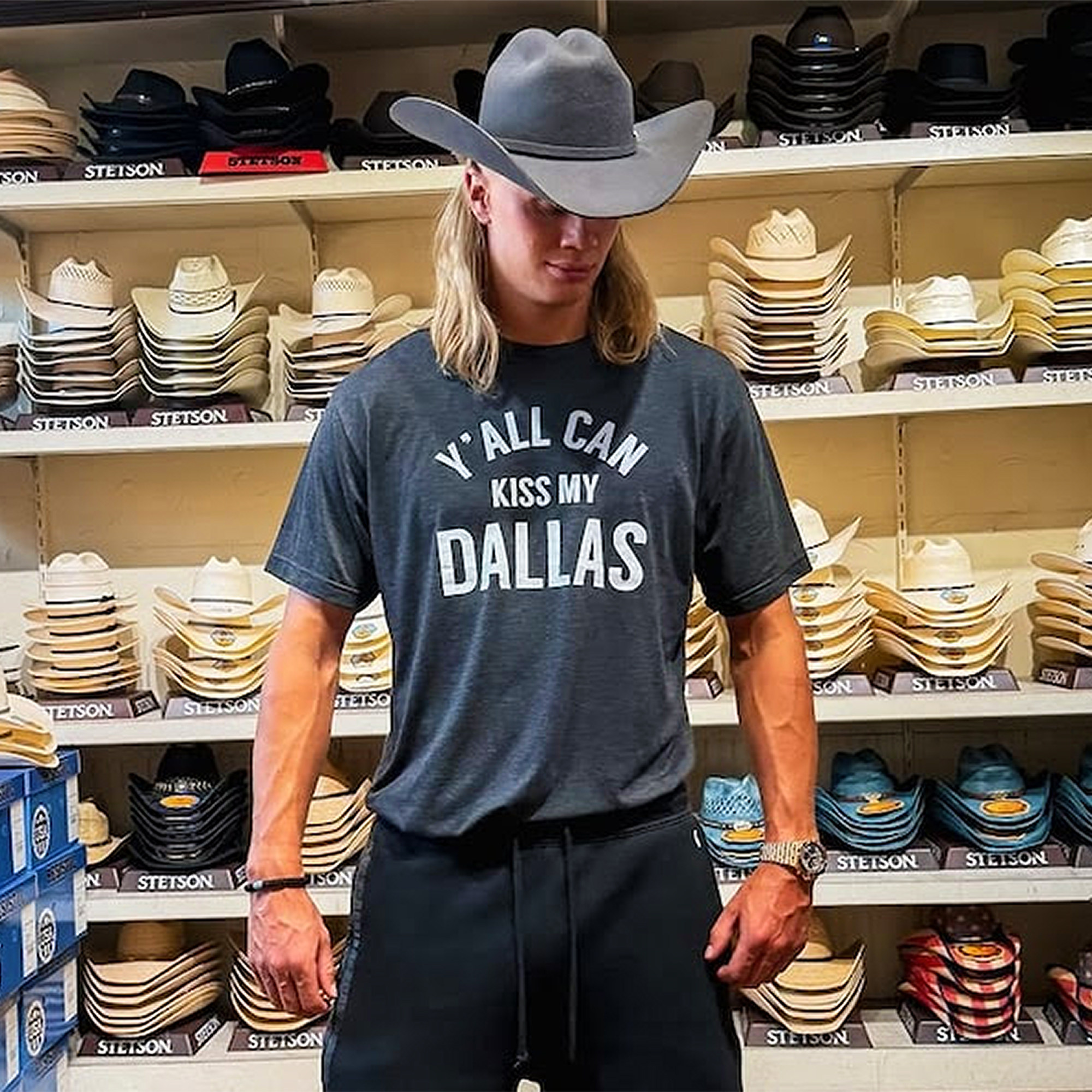 哈兰德KISSMYDALLAS同款T恤