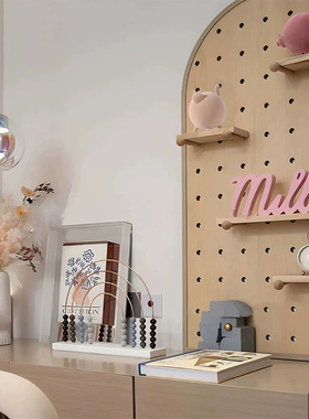 软装恒大现代简约样板间售楼处儿童房书桌装饰摆件卡通益智装饰品