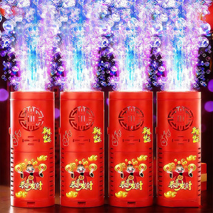 烟花泡泡机新年过年加特林枪棒烟火婚礼专用全电动吹泡泡儿童玩具