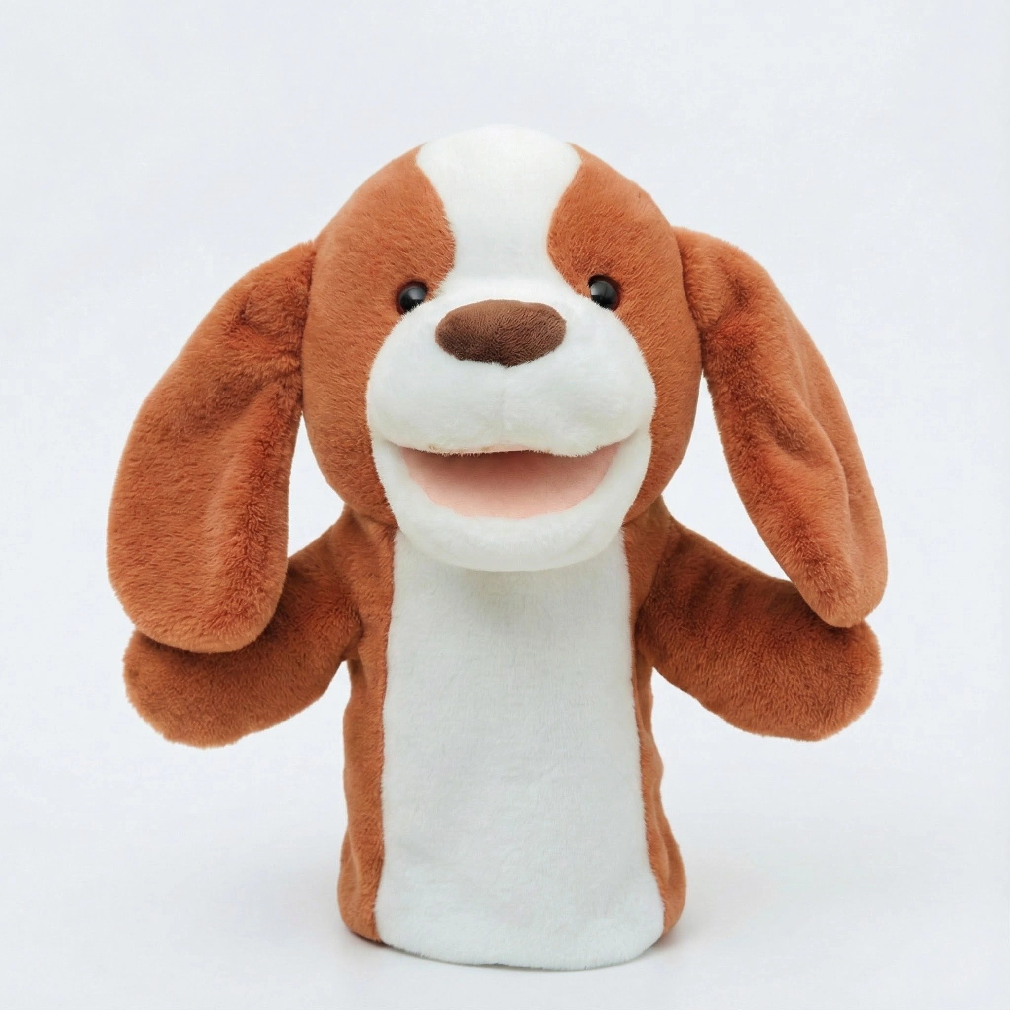 正版可爱毛绒狗狗套手手偶长耳狗手偶玩偶儿童安抚互动毛绒玩具萌,玩具/童车/益智/积木/模型,手偶/安抚玩偶,淘宝优惠券,粉丝福利购,淘宝优惠卷