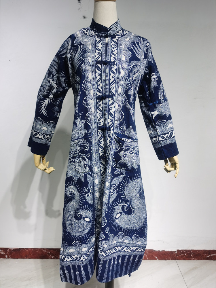 蜡染衣服定制苗王衣盛装芦笙会民族节日服饰旅游拍照男女同款包邮