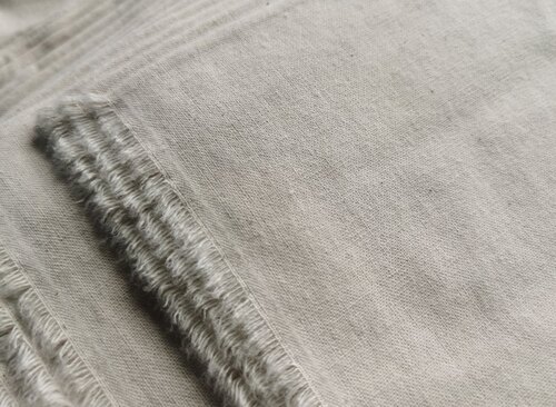纯棉白布老土布平纹蜡染专用布衣服抱枕桌布桌旗壁画面料 - 封面