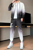 2021秋冬季开衫卫衣男套装渐变色休闲长裤套装A074-TZ926-P80，男装卫衣，星座210-1