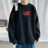 爆款秋冬季加绒加厚圆领卫衣男保暖打底衫W932-P35，男装卫衣，星座210-1