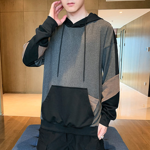 2021春秋季卫衣男青少年圆领套头潮流卫衣时尚款A074-AW906-P35图片