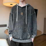 秋季卫衣男牛仔卫衣时尚休闲卫衣A074-NZ923-P60，男装卫衣，星座210-1