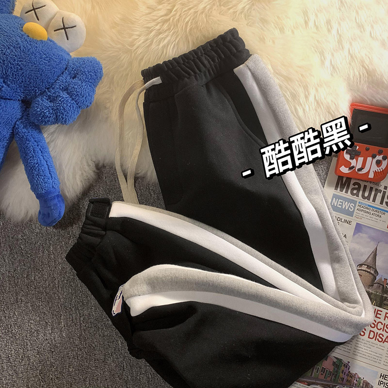 2024春季休闲卫裤男潮流时尚裤子小脚裤薄款裤子A210-K7882-P45,男装休闲裤,星座210-1
