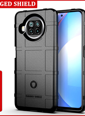 适用护盾小米10T Lite手机壳红米Note9Pro5G防摔加厚磨砂全包软壳