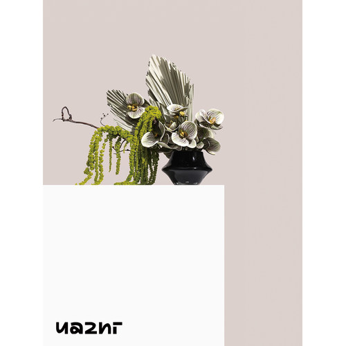 手工花艺样板间花小只琉璃现代