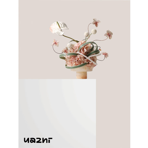 花小只奶油ins仿真桌花摆件