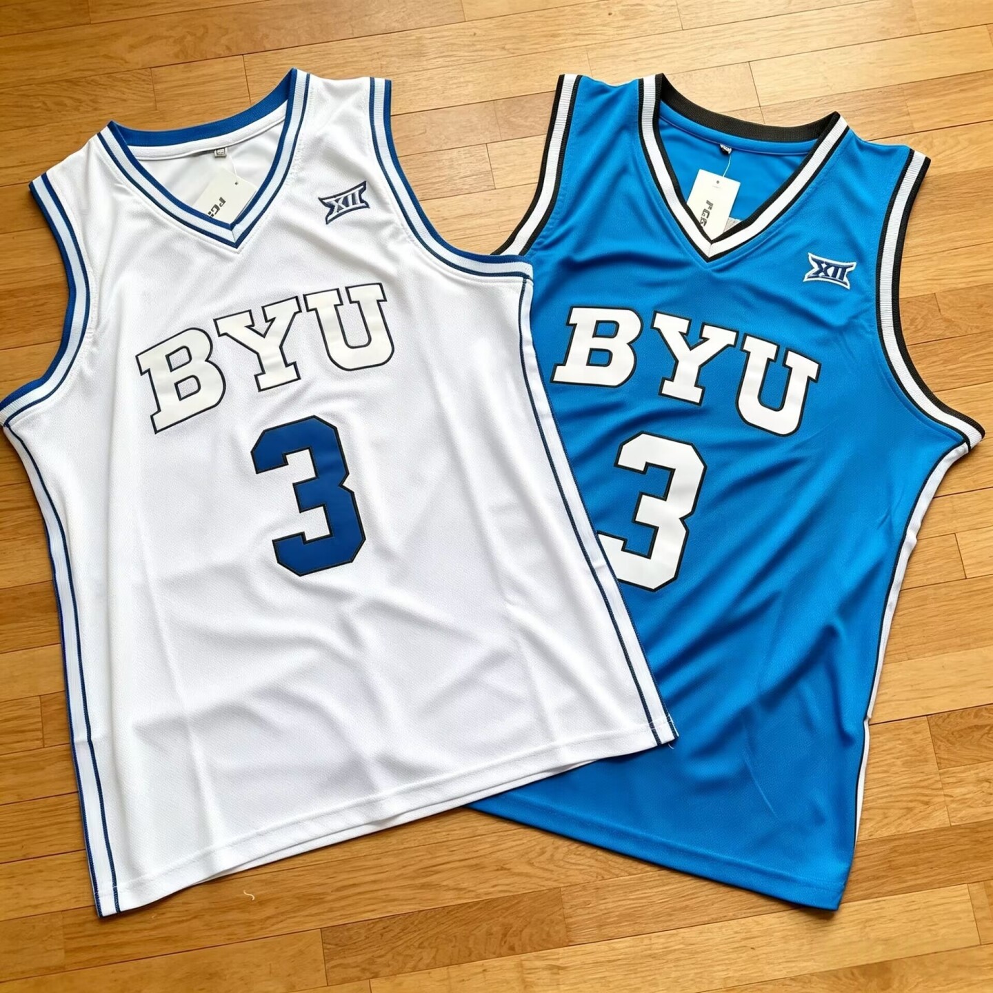 3号迪班萨杨百翰大学球衣 Dybantsa NCAA队服 美式速干篮球服背心
