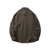 山一商店243CS09205美拉德系防水机能口袋长袖衬衫P85K118秋季，男装衬衫，电商S003