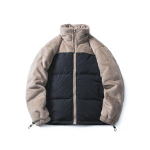 原B429山一商店-234YR04235金貂毛拼接羽绒服新标90绒P285-K428图片