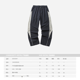 原B429山一商店-234CK09269户外机能弧形撞色长裤P100-K128，男装休闲裤，电商S003